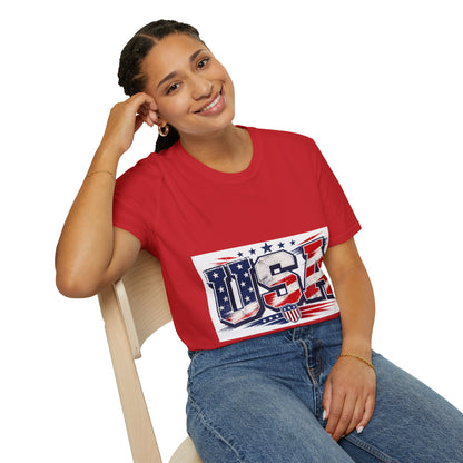 USA Flag Graphic T-Shirt — Patriotic American Pride Tee