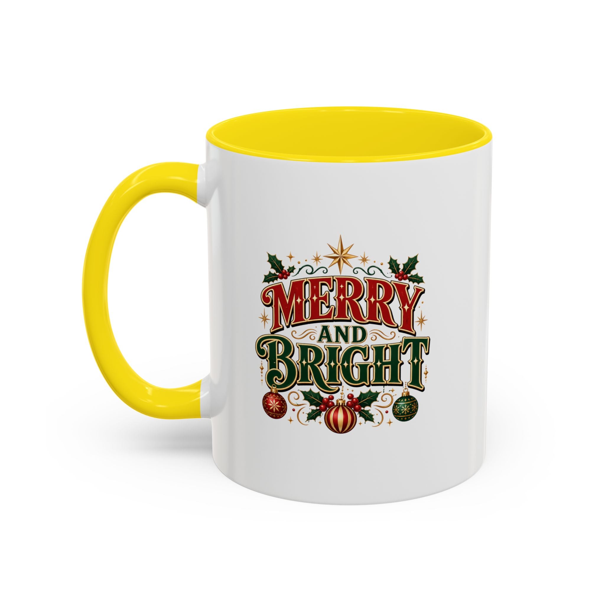 Accent Coffee Mug Merry Bright