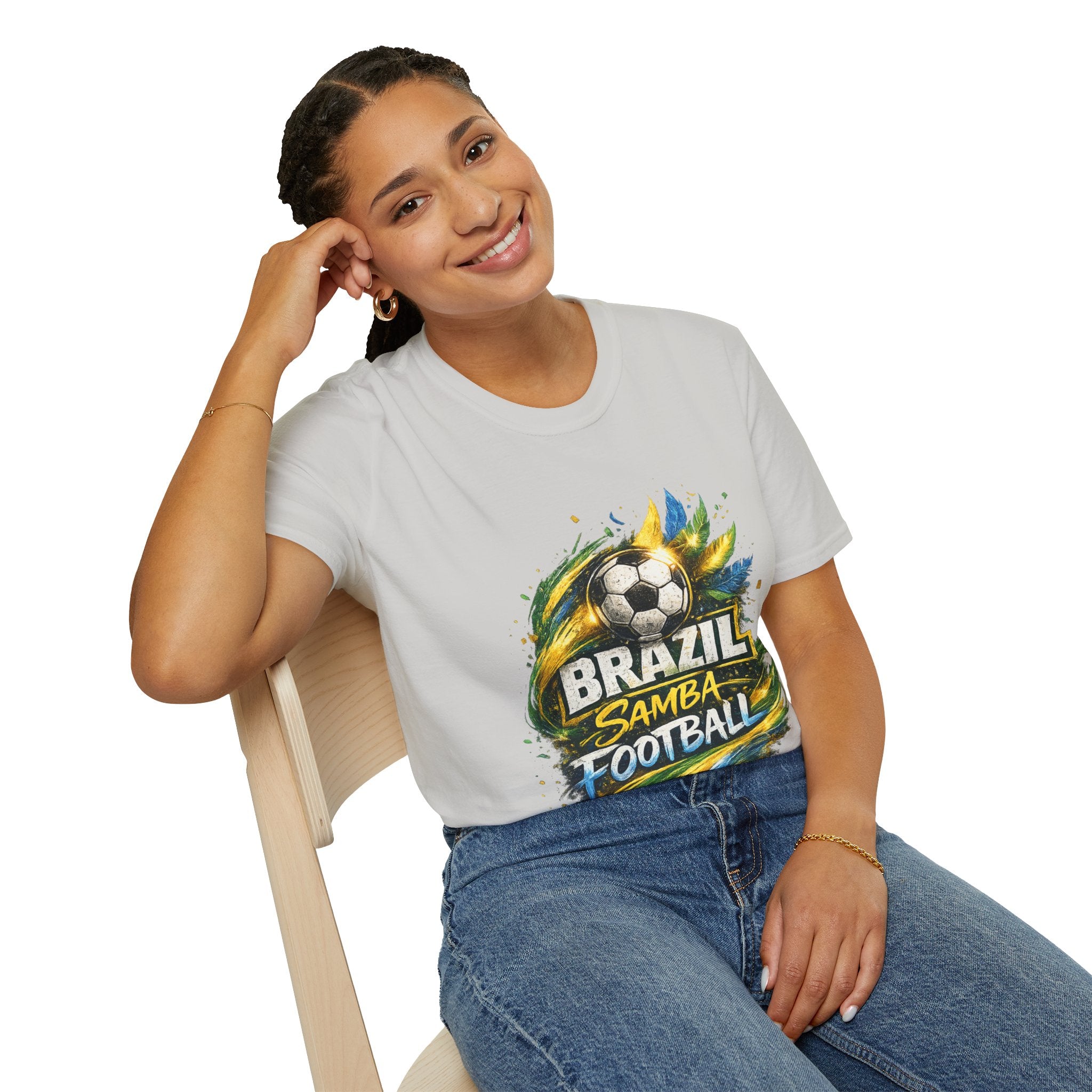 Brazil Samba Football T‑Shirt