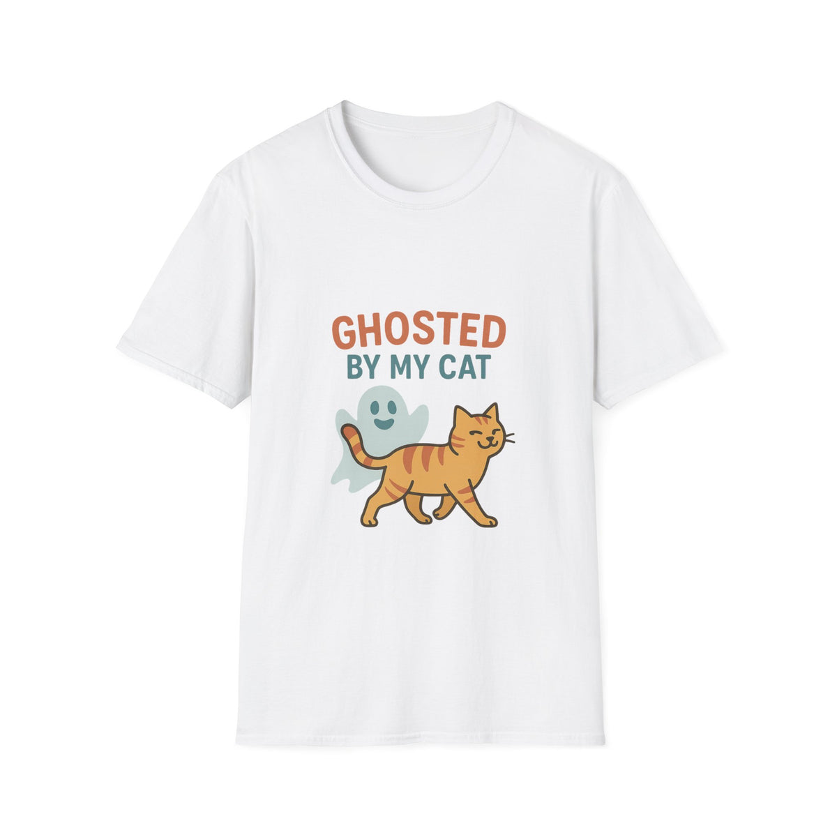 Ghosted By My Cat T-Shirt — Cute Funny Cat Lover Tee - Trending Now - October 2026