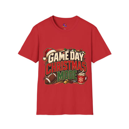 Game Day Christmas T-Shirt — Football Holiday Mode Tee