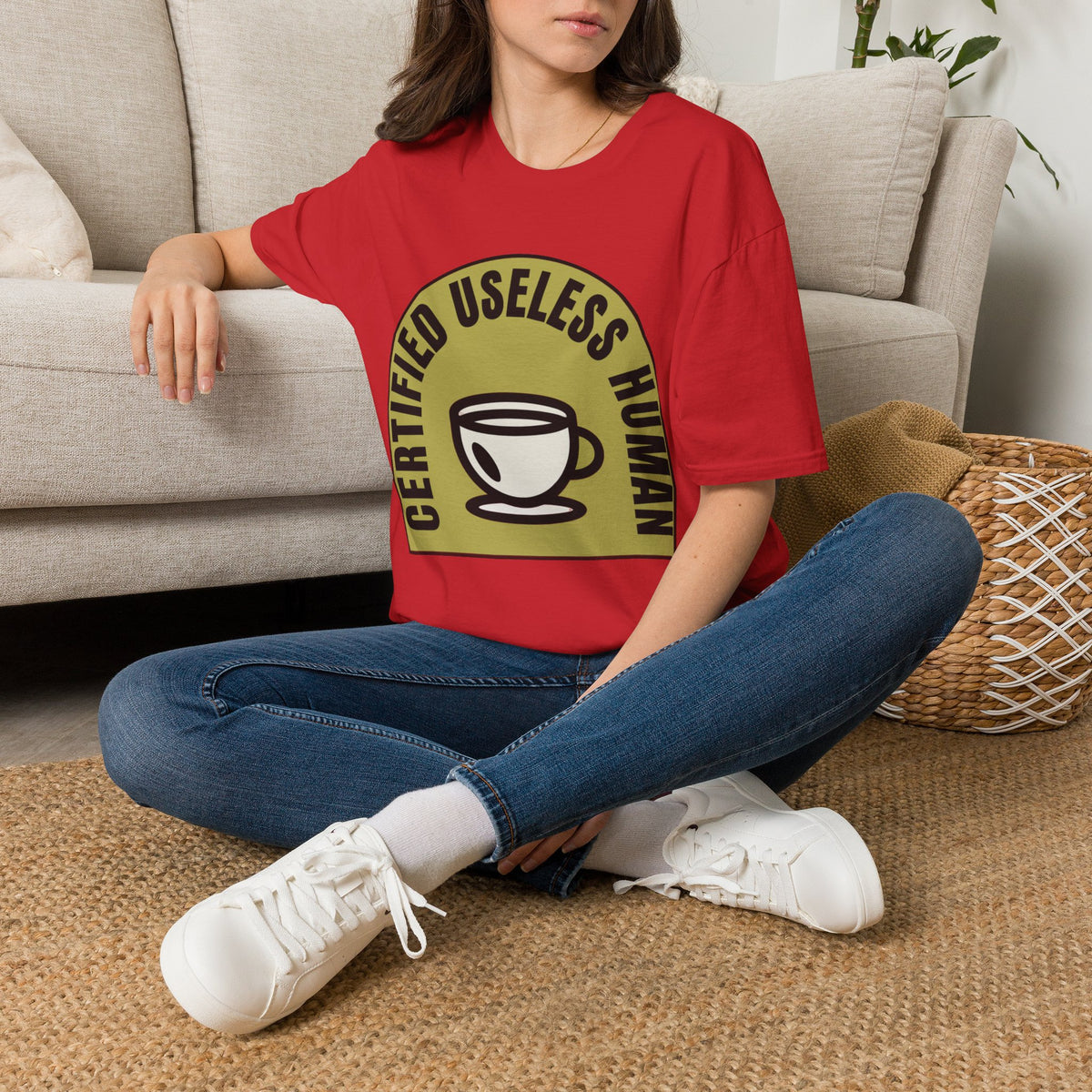 Certified Useless Human T-Shirt — Funny Coffee Lover Graphic Tee - Trending Now - August 2026
