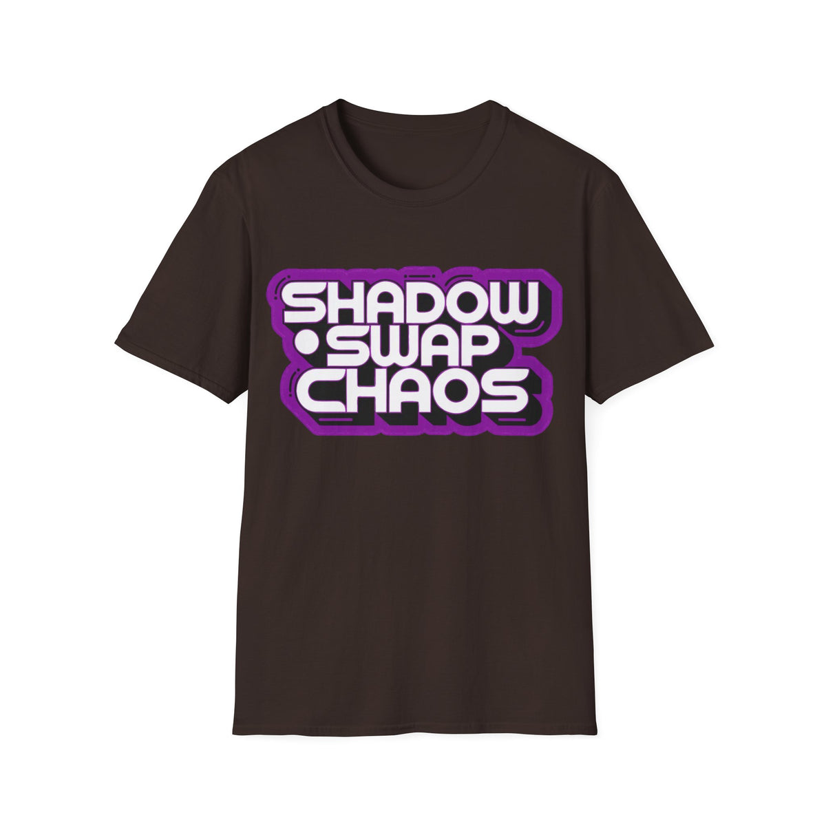 Shadow Swap Chaos T-Shirt — Retro Purple Gaming Graphic Tee - Trending Now - August 2026