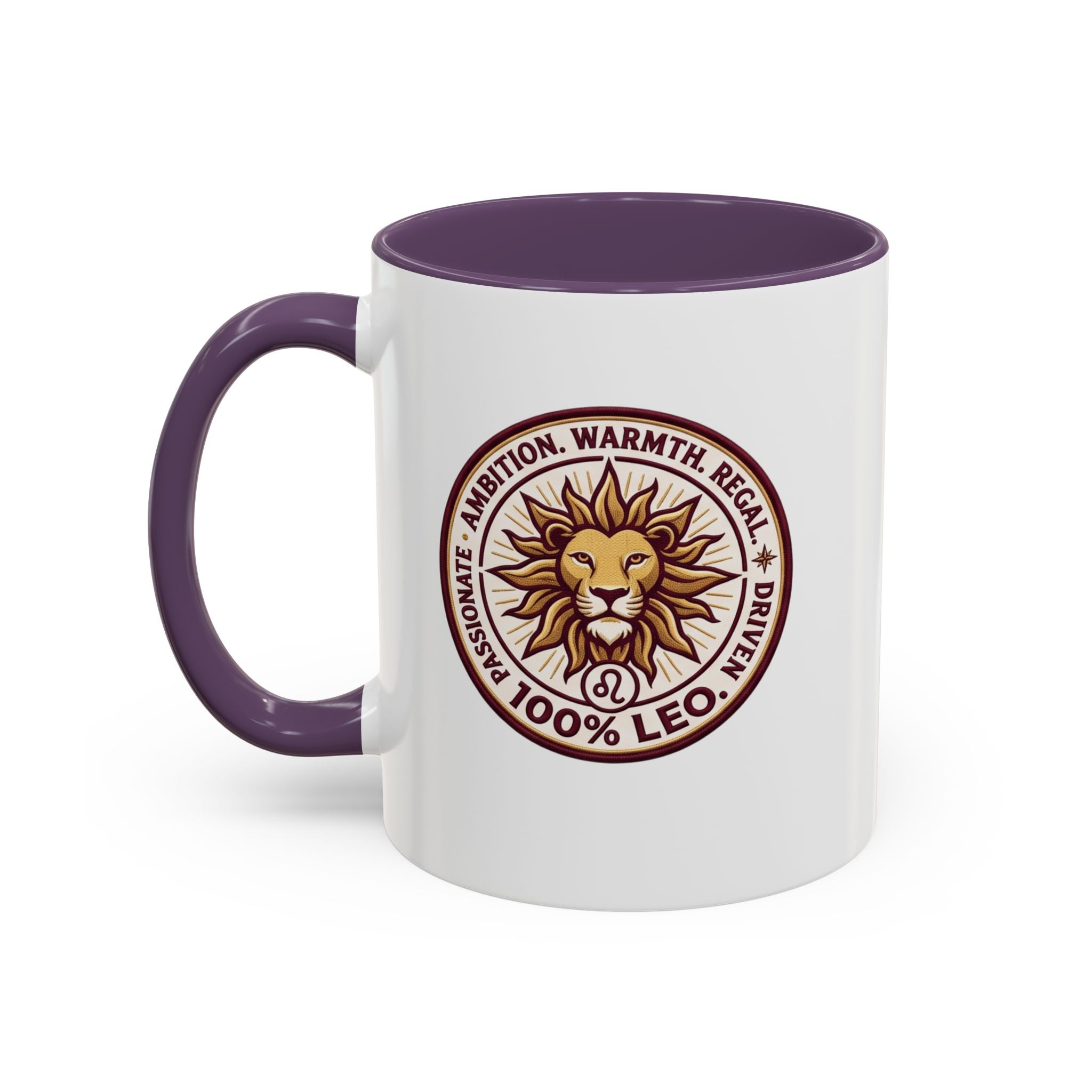 Leo Zodiac Coffee Mug — 100% Leo Lion Horoscope Gift