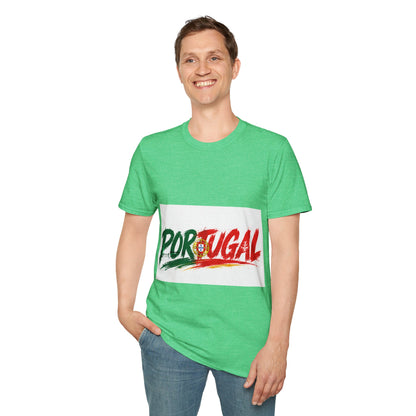 Portugal Flag Script T-Shirt — Portuguese Pride Tee