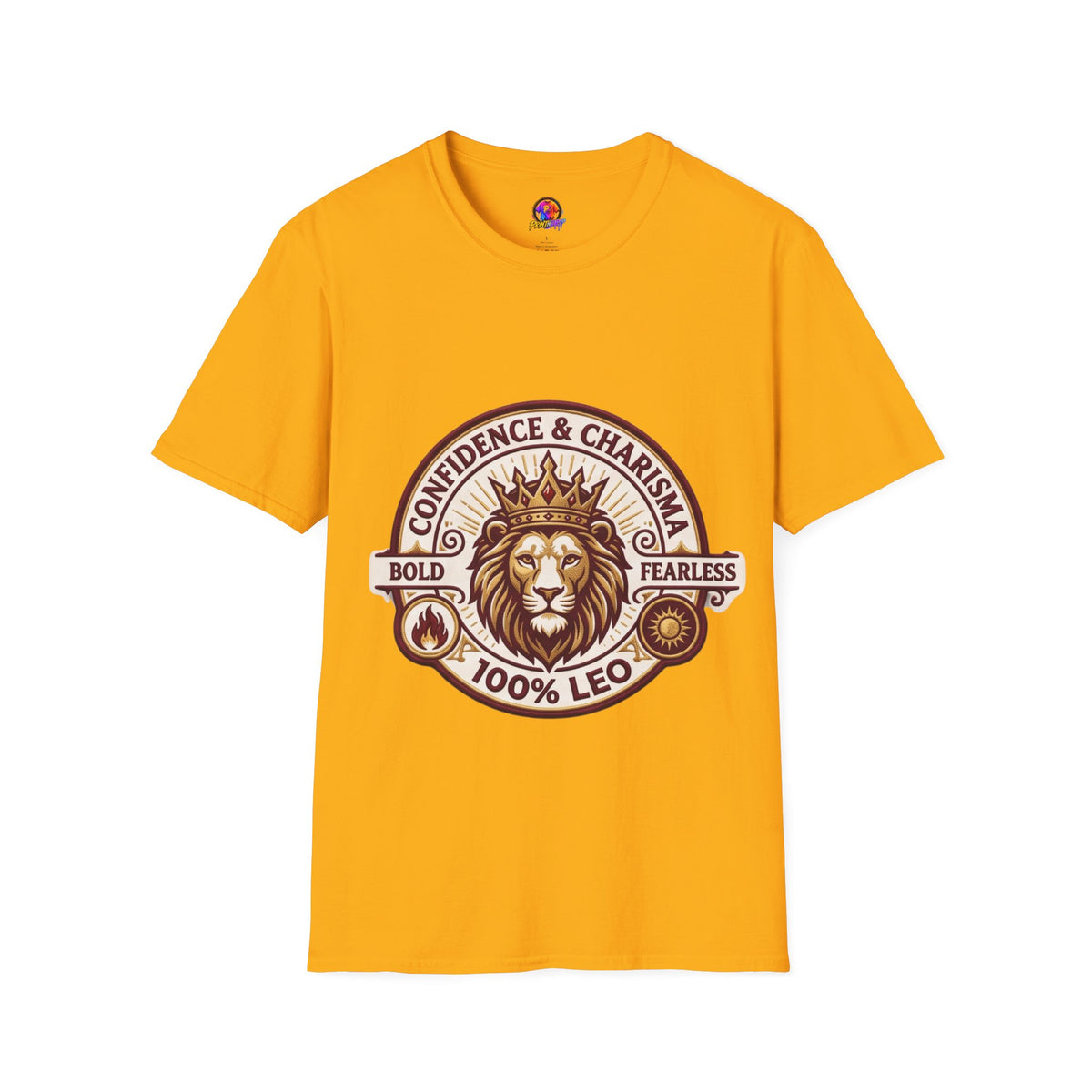 Leo Zodiac T-Shirt — Confidence & Charisma Lion Horoscope Tee