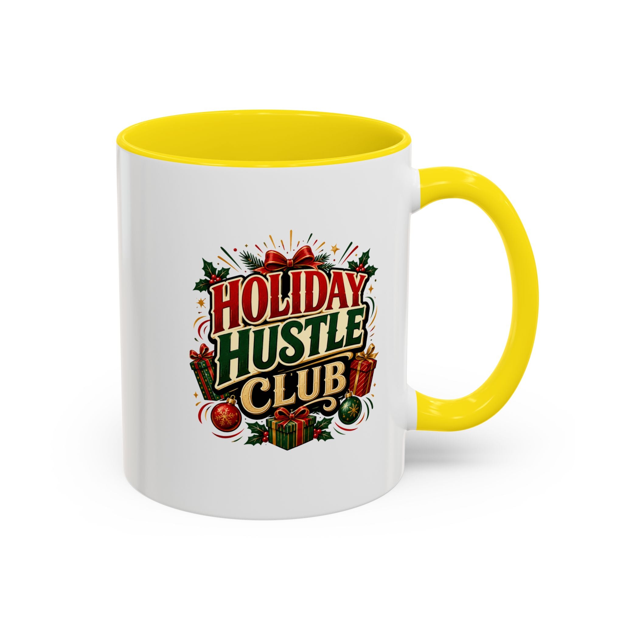 Accent Coffee Mug Holiday Hustle Club