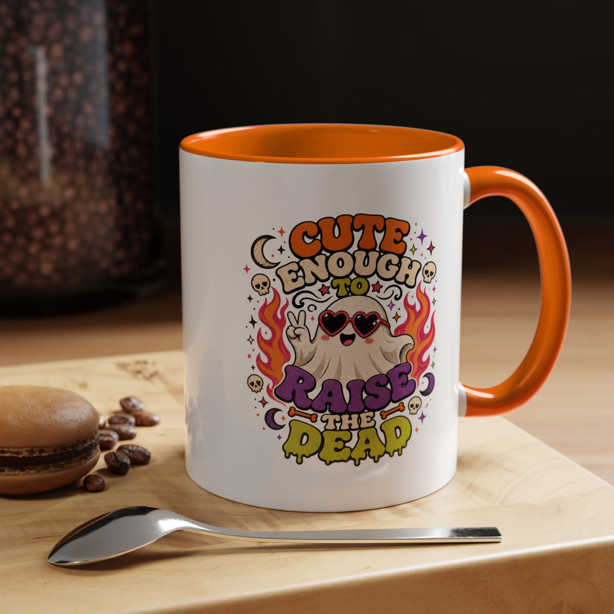 Halloween  Cute Enough Accent Coffee Mug
