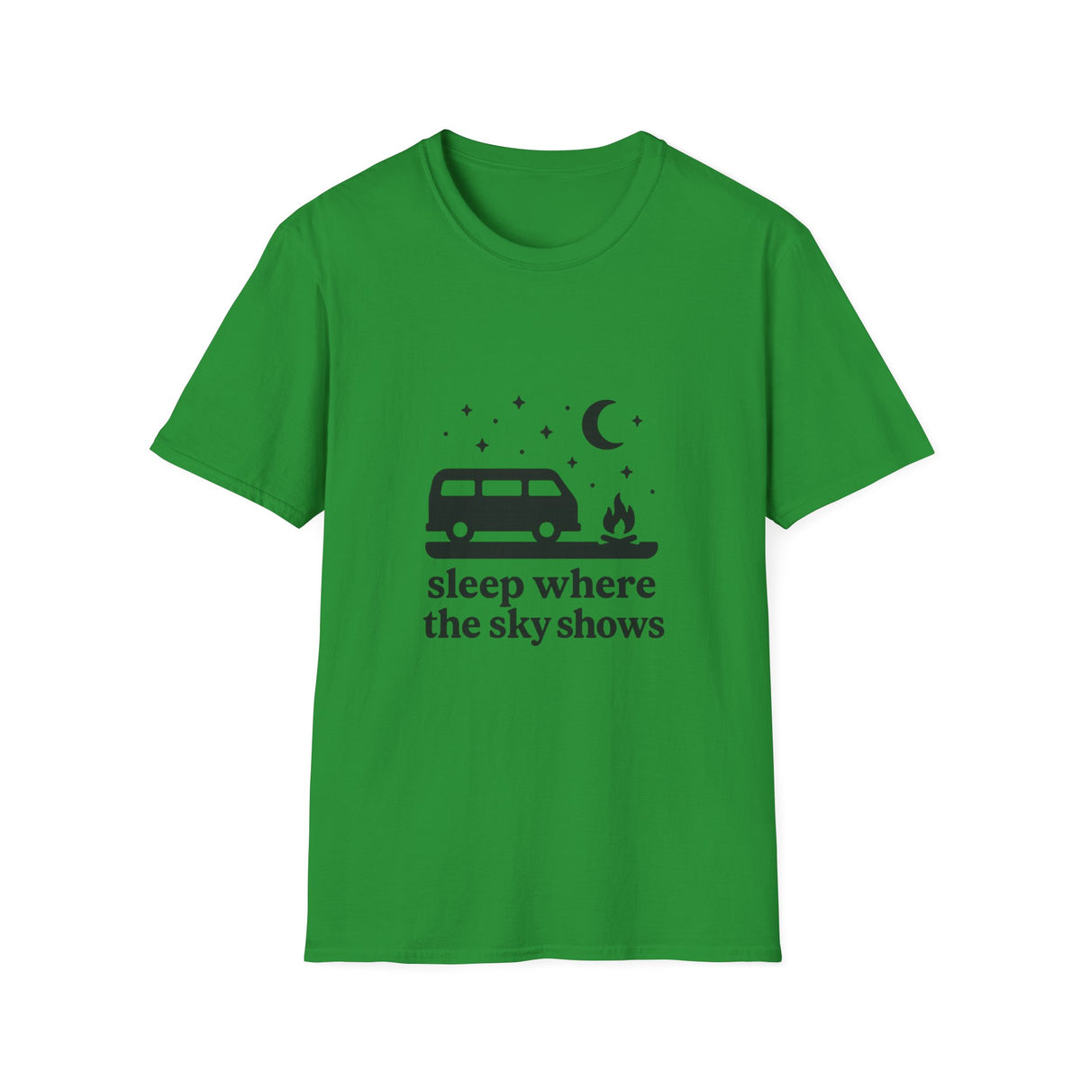 Retro Camper Night Sky T-Shirt - Trending Now - August 2026