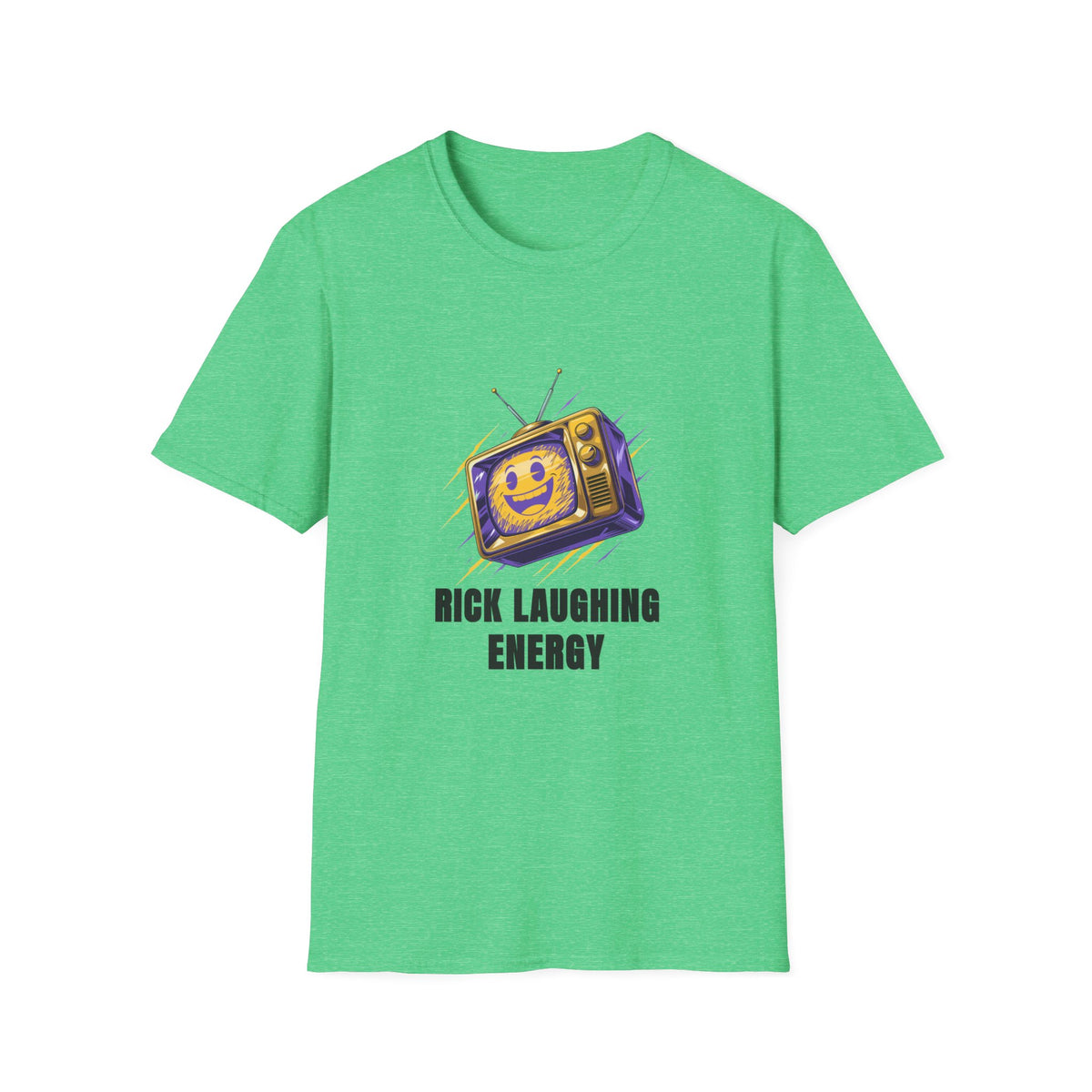 Rick Laughing Energy T-Shirt — Retro TV Graphic Tee - Trending Now - August 2026
