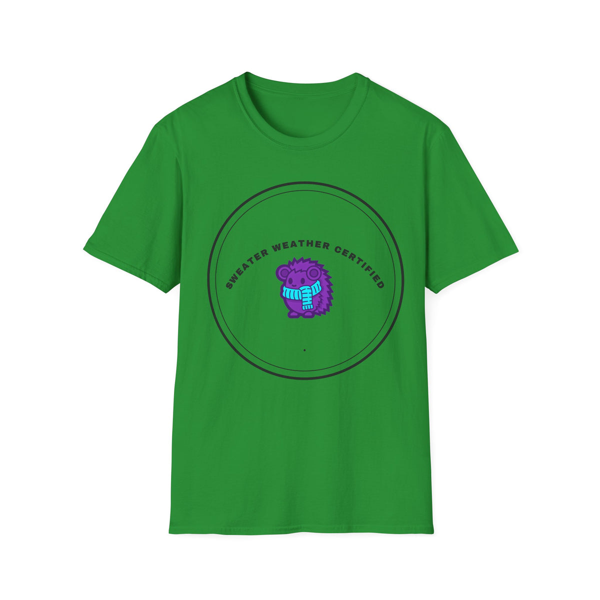 “Water Weather Certified” Graphic T-Shirt — Cute Purple Monster Badge Tee - Trending Now - September 2026