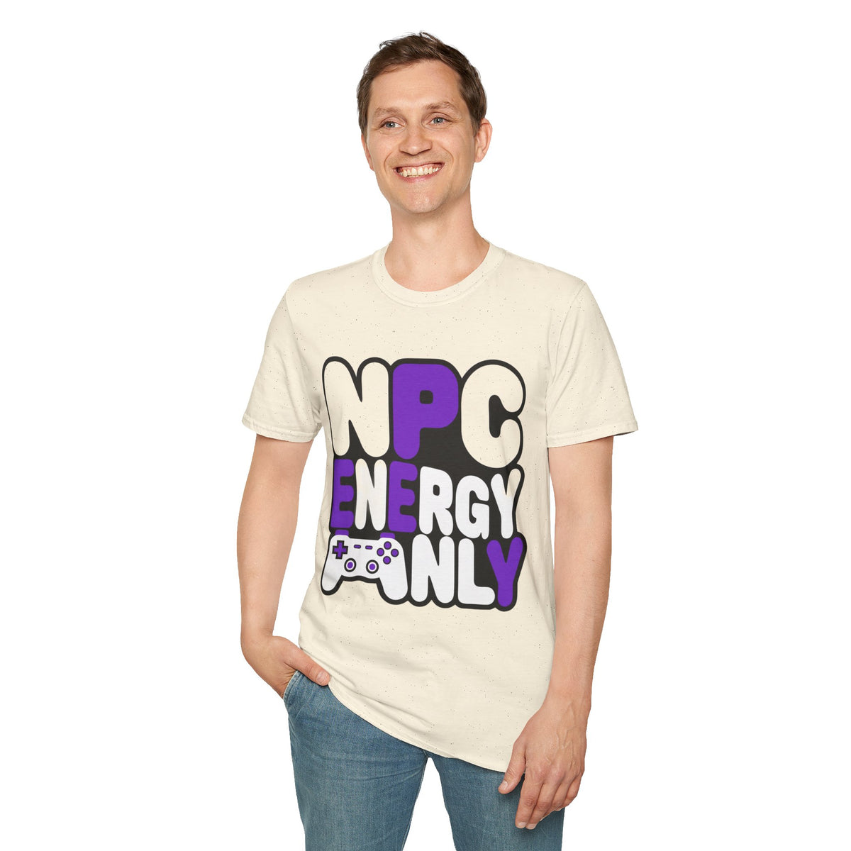 NPC Energy Only T-Shirt — Gamer Graphic Tee - Trending Now - August 2026