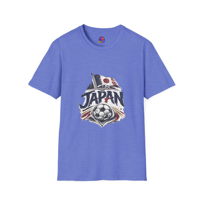 Japan Soccer T-Shirt – Vintage Flag & Crest Football Tee