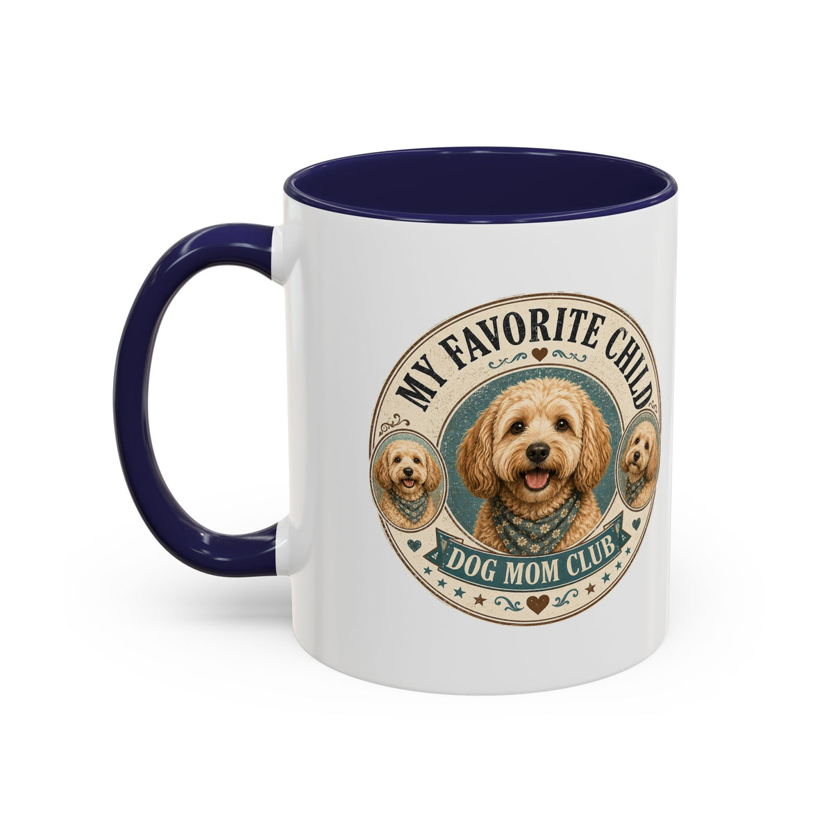 Milo Bailey Dog Dad Mom Dog Mom Coffee Mug — "My Favorite Child" Accent Mug