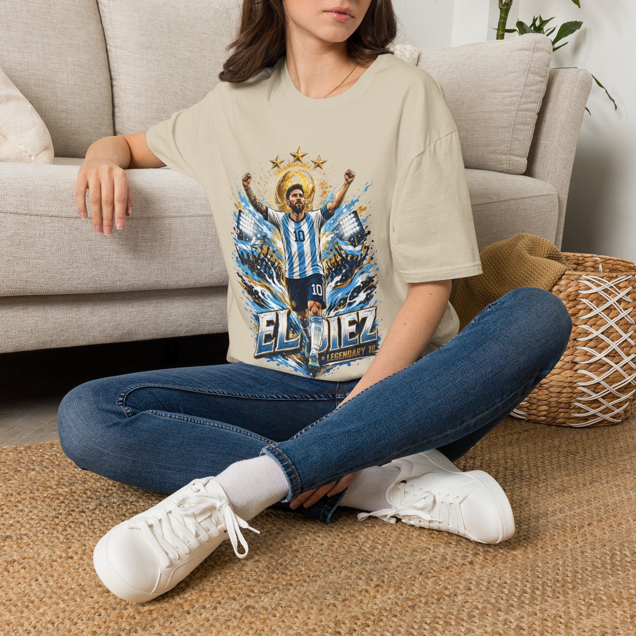 Argentina Soccer Legend 'El Diez' T‑Shirt