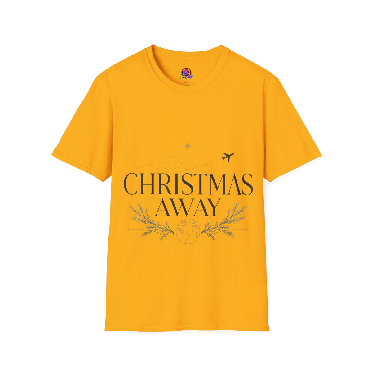 Christmas Away T-Shirt — Holiday Travel Graphic Tee
