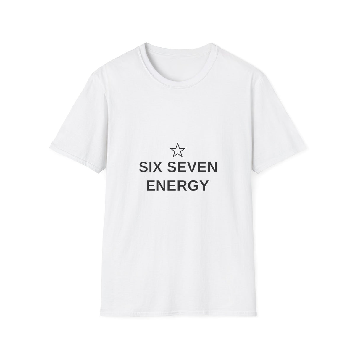 Six Seven Energy T-Shirt — Minimal Star Graphic Tee - Trending Now - August 2026
