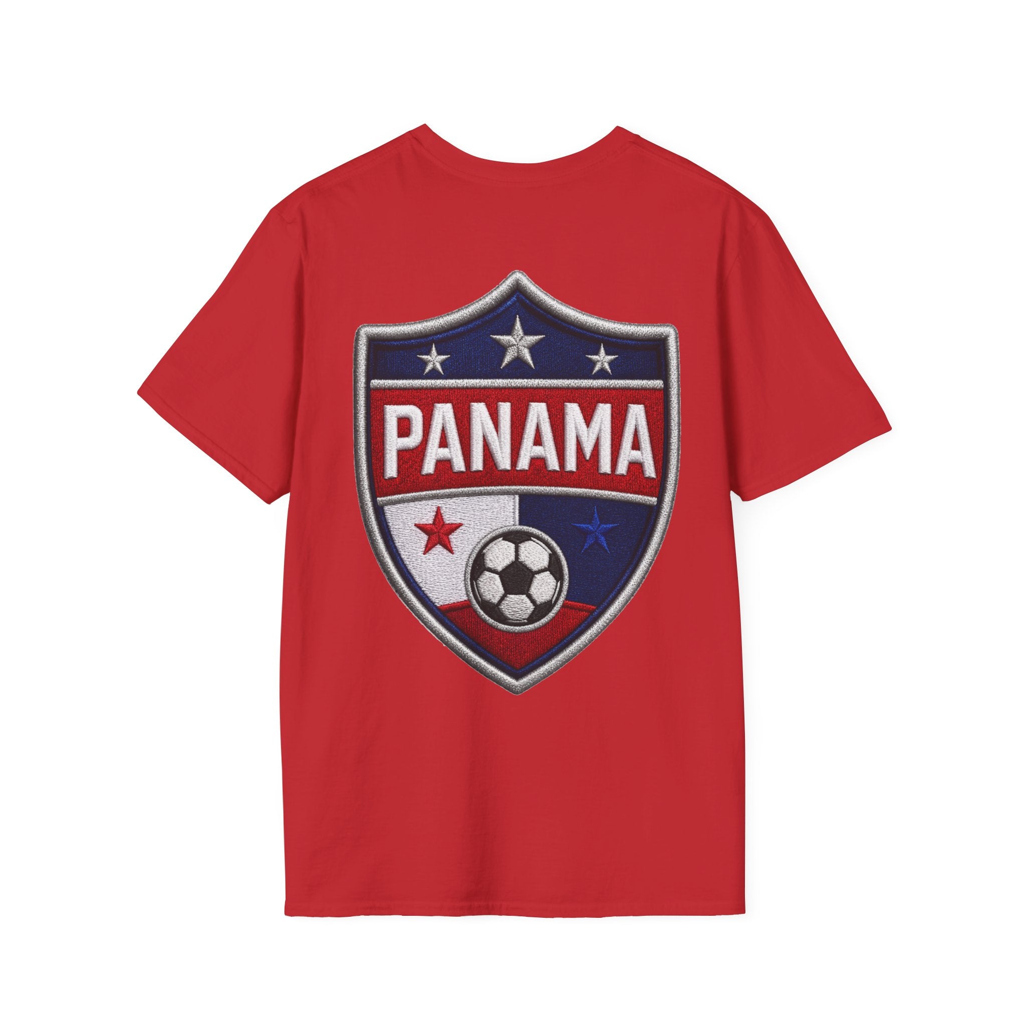 Canal Force Soccer T-Shirt - Patriotic Player Graphic Tee - Panama Shirt