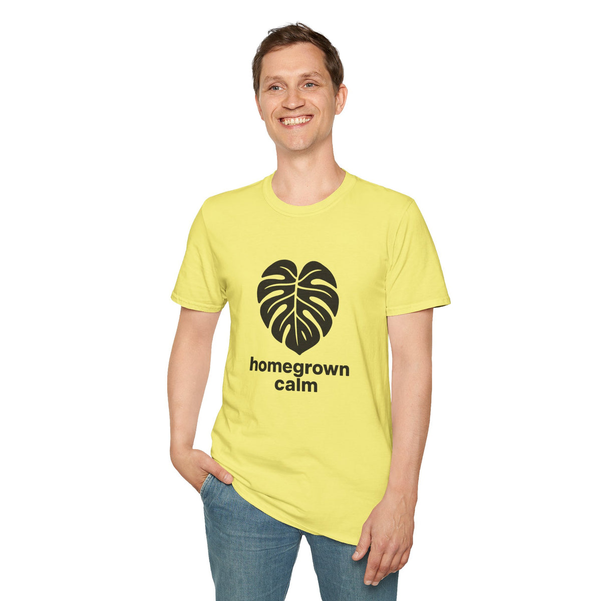 Black T‑Shirt with Subtle Heartroots Graphic – Minimal Plant Lover Tee - Trending Now - August 2026
