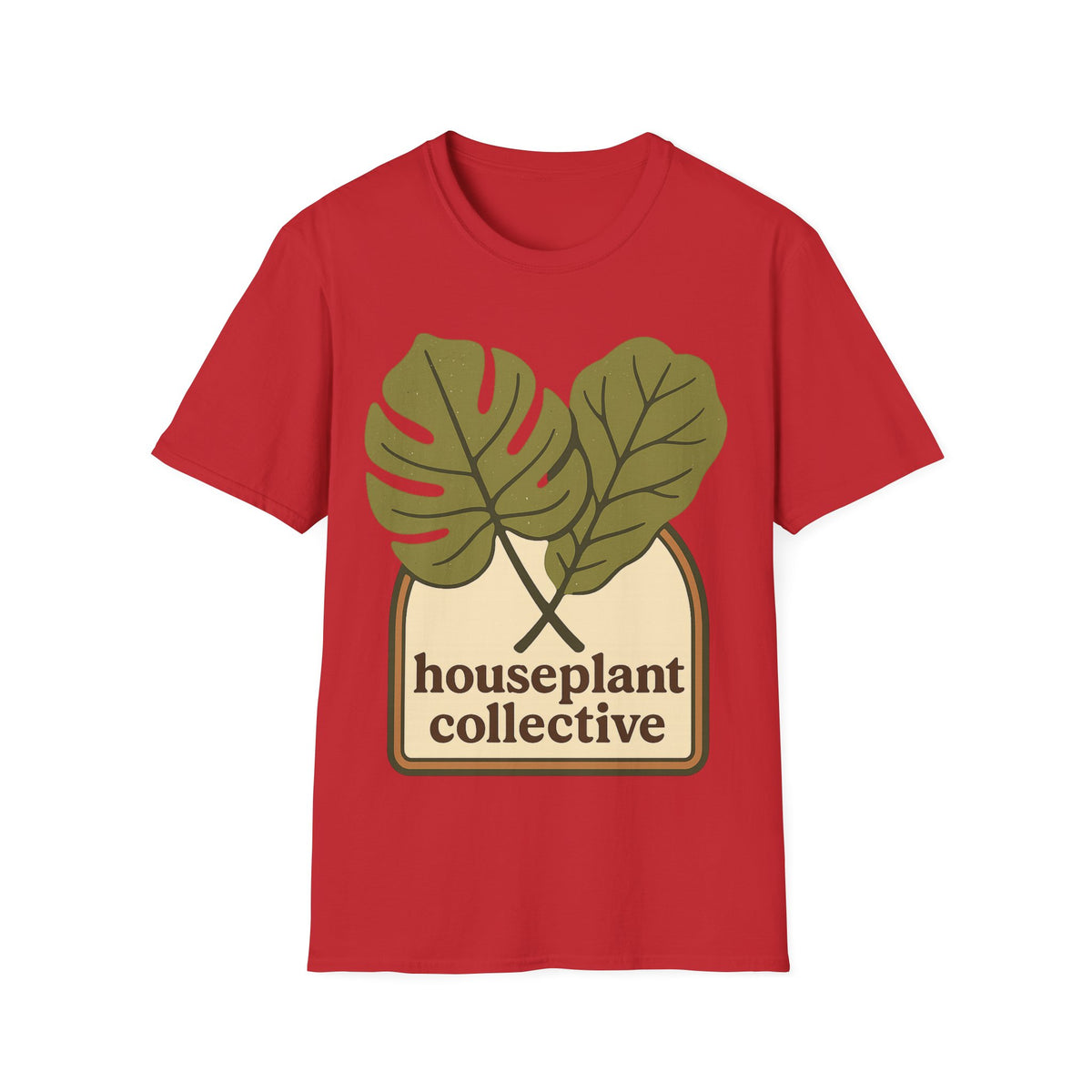 Houseplant Collective T-Shirt — Green Monstera Leaf Plant Lover Tee - Trending Now - September 2026