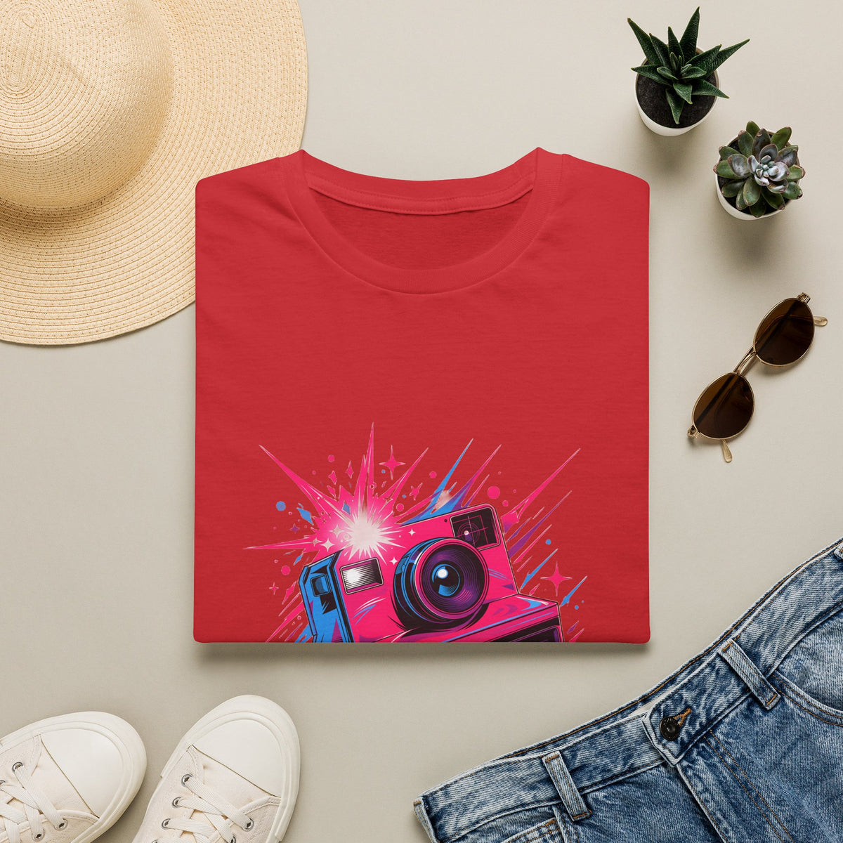 Dream Girl Wallahi Camera T-Shirt - Retro Pop Art Graphic Tee - Trending Now - September 2026