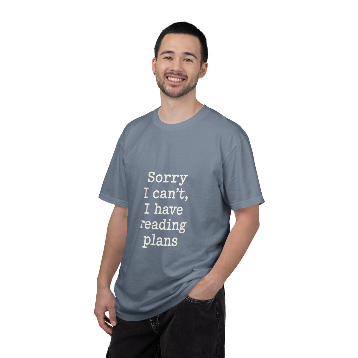 Reading Plans T-Shirt — "Sorry I Can't, I Have Reading Plans" Book Lover Tee - Trending Now - October 2026