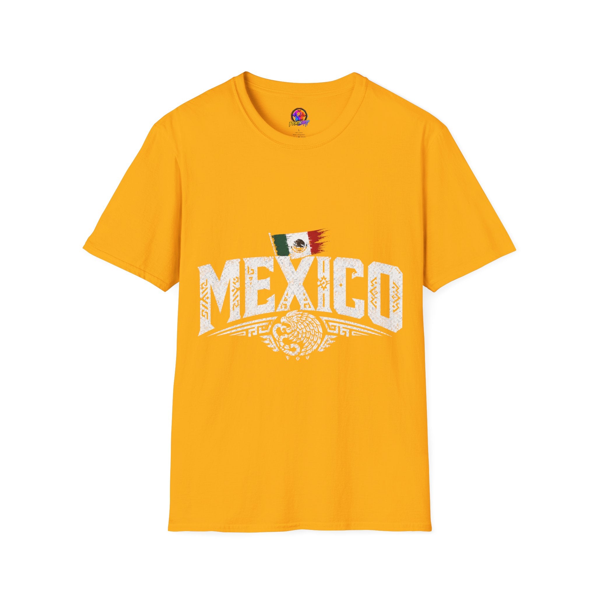 Mexico Vintage Flag T-Shirt