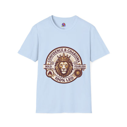 Leo Zodiac T-Shirt — Confidence & Charisma Lion Horoscope Tee