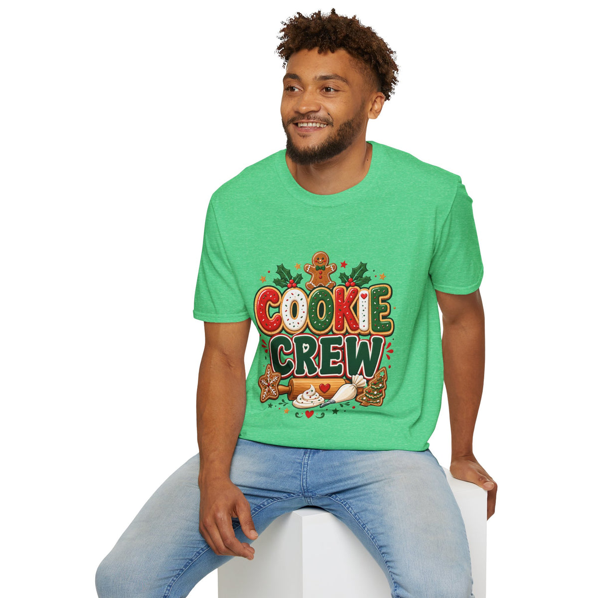 Cookie Crew T-Shirt — Christmas Gingerbread Holiday Tee