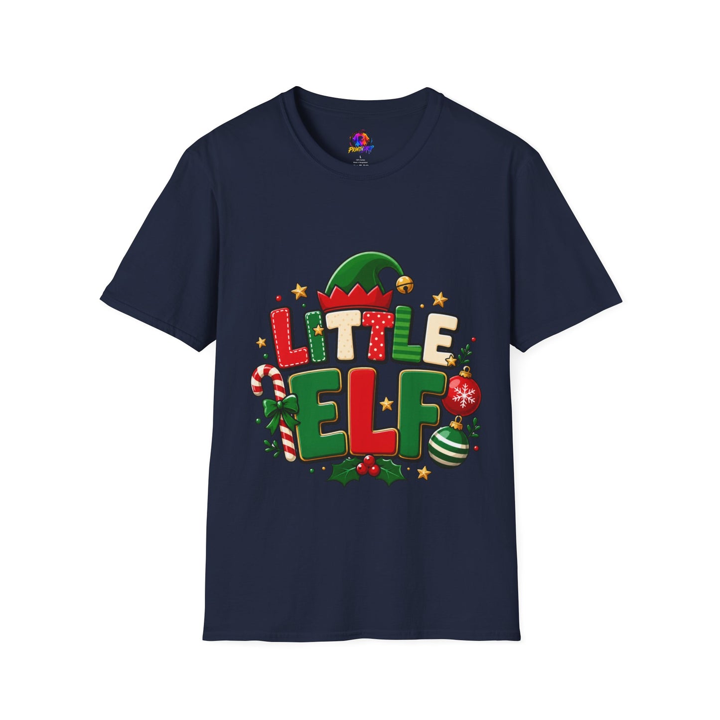 Little Elf Christmas T-Shirt — Cute Holiday Kids/Family Elf Tee
