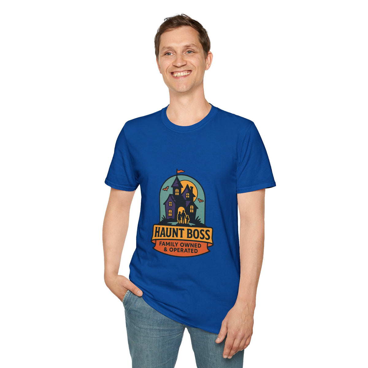 Haunt Boss Halloween T-Shirt — Haunted House Haunted Hayride Tee - Trending Now - October 2026