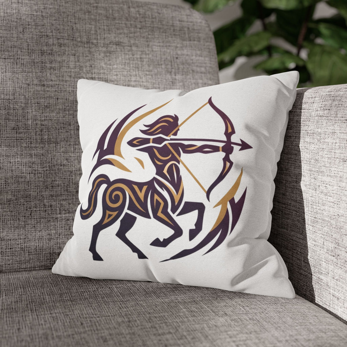 Sagittarius Archer Decorative Pillow Spun Square Pillowcase