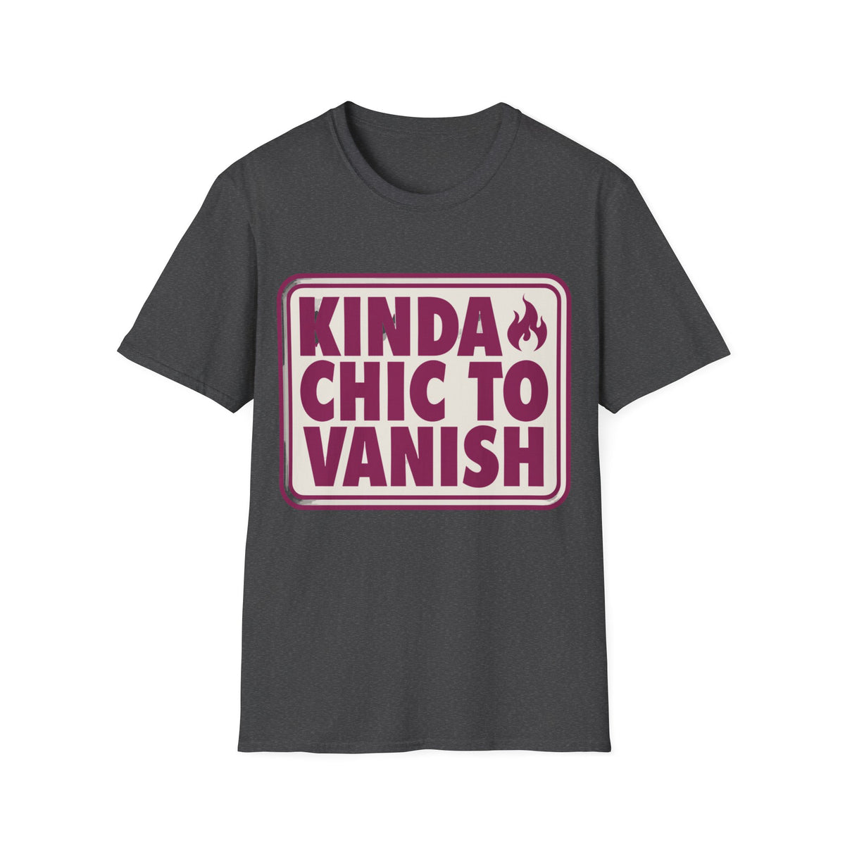 Kinda Chic to Vanish Graphic T-Shirt - Trending Now - August 2026