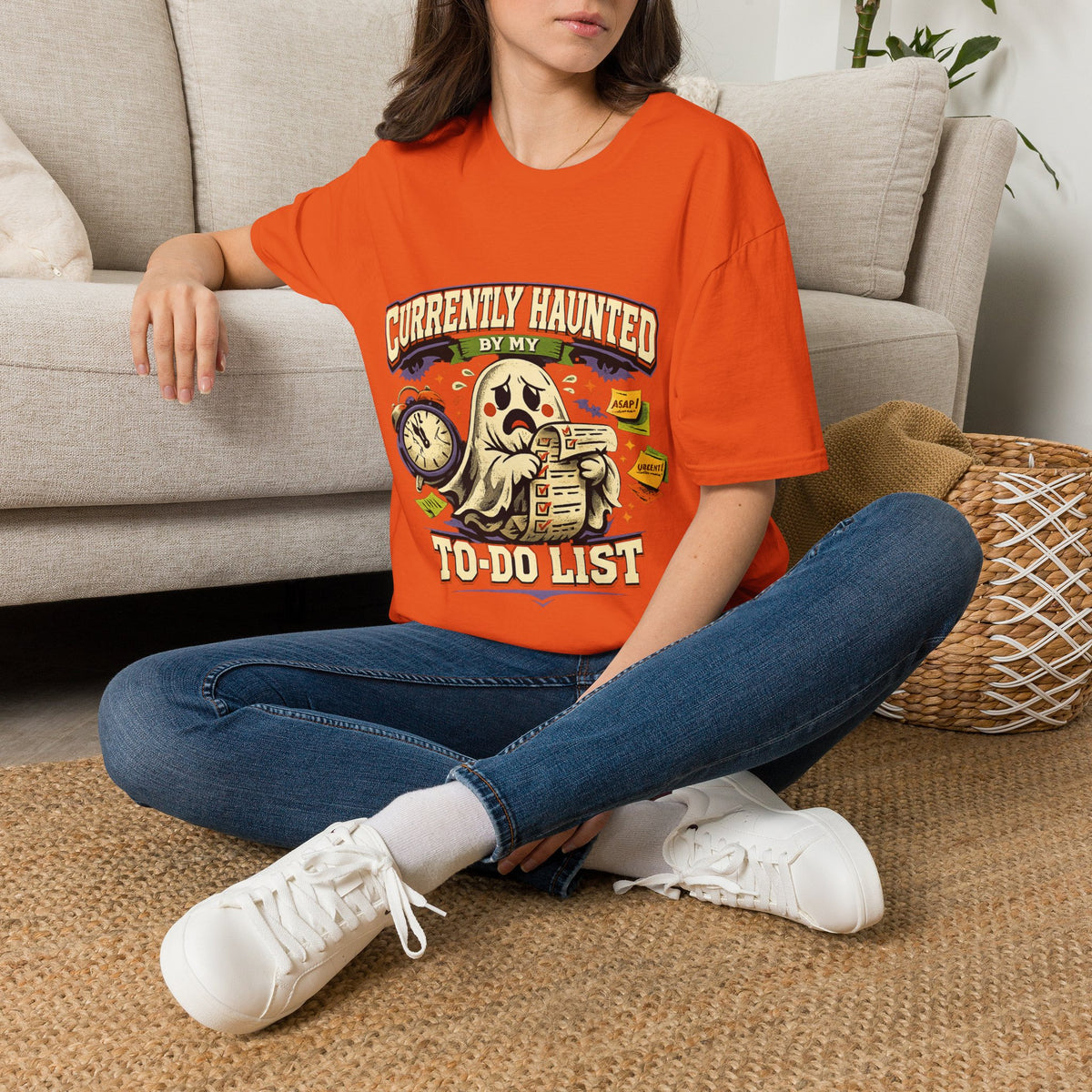 Halloween Currently Haunted Unisex Softstyle T-Shirt