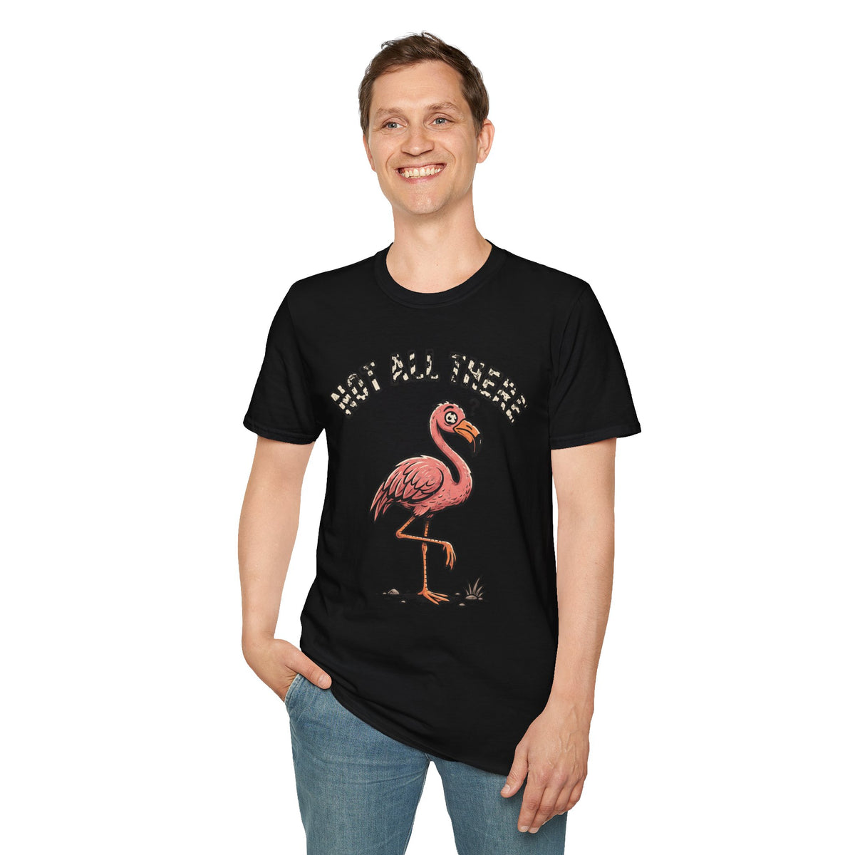 Flamingo 'Not All There' Graphic T‑Shirt - Trending Now - September 2026