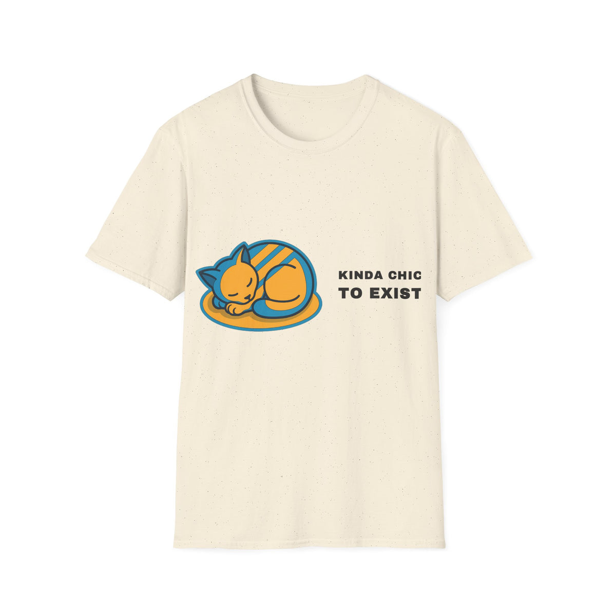 Cat Nap T‑Shirt - 'Kinda Okay To Exist' Cute Sleeping Cat Graphic Tee - Trending Now - September 2026