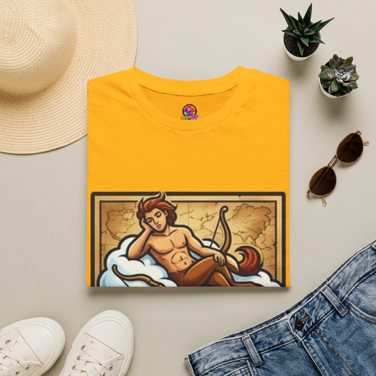 Sagittarius Zodiac T‑Shirt — Fiercely Independent, Easily Bored Astrology Tee