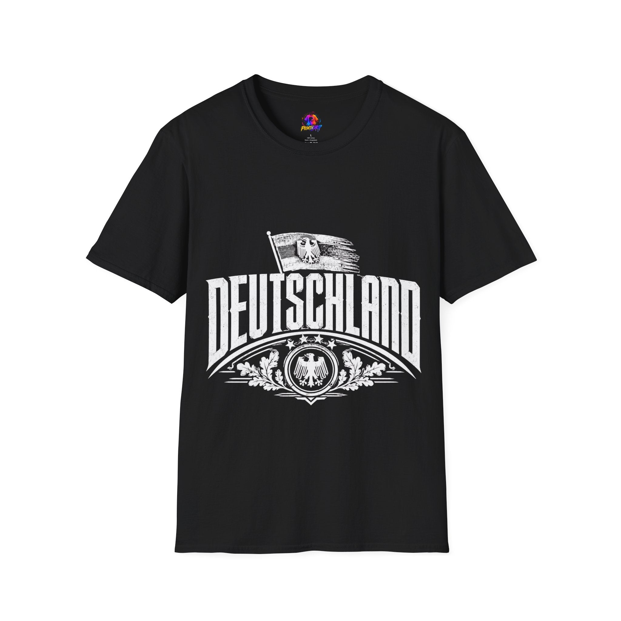Germany Deutschland T-Shirt — Vintage German Crest Soccer Fan Tee
