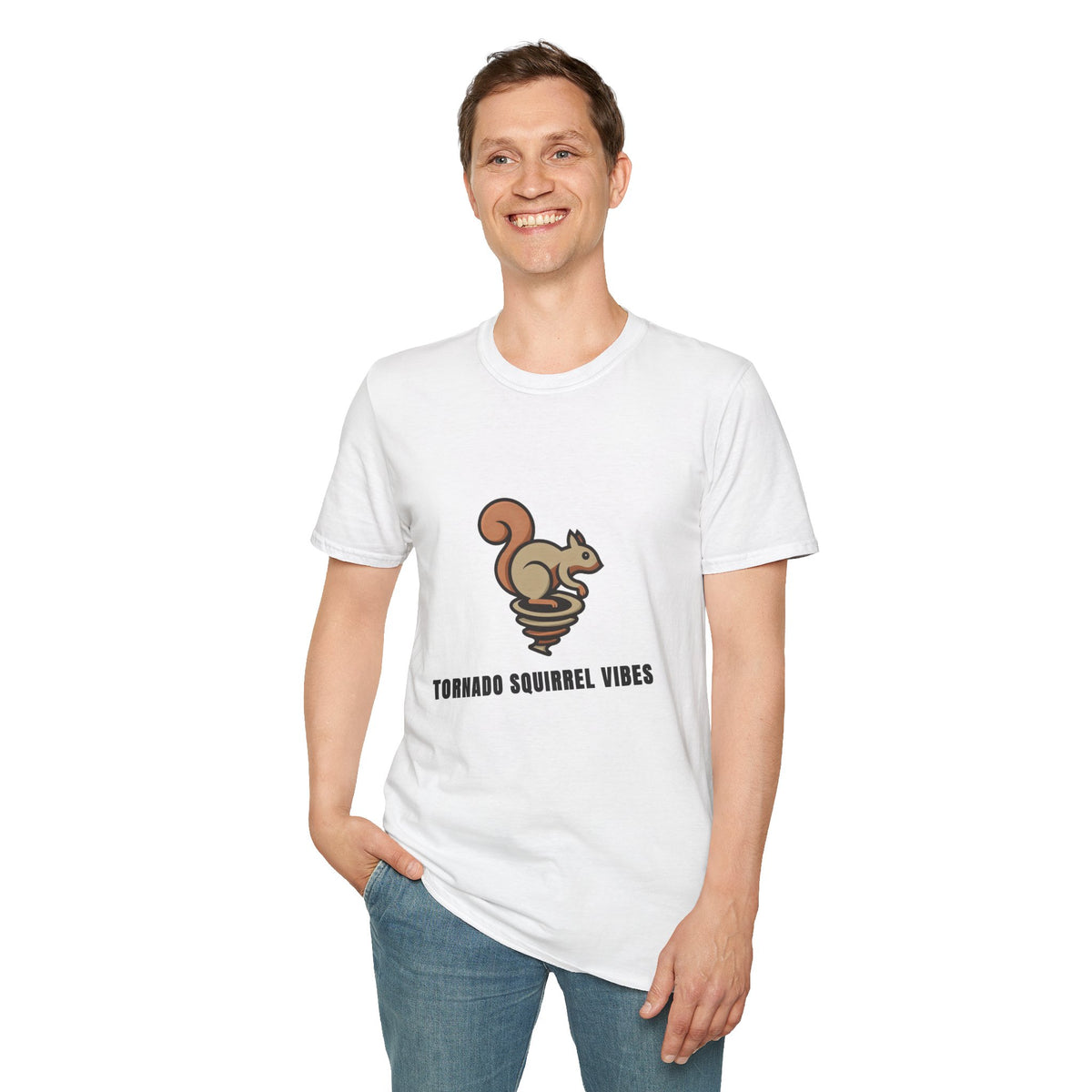 Tornado Squirrel T-Shirt — Cute Cartoon Squirrel Graphic Tee - Trending Now - September 2026