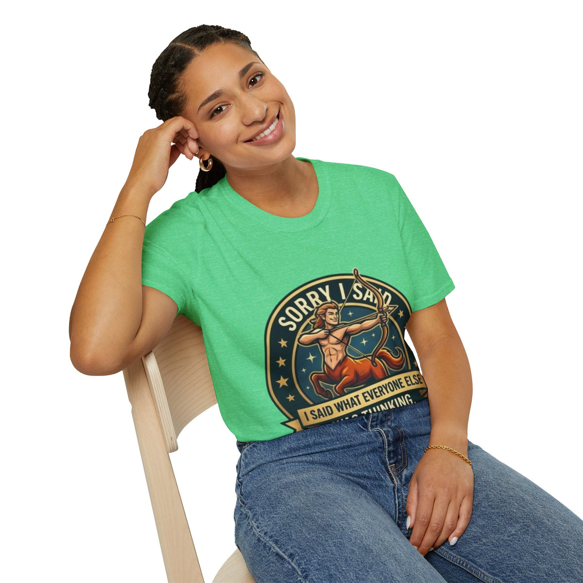 Sagittarius T-Shirt "Sorry I Said What Everyone Else Was Thinking" – Zodiac Archer Graphic Tee