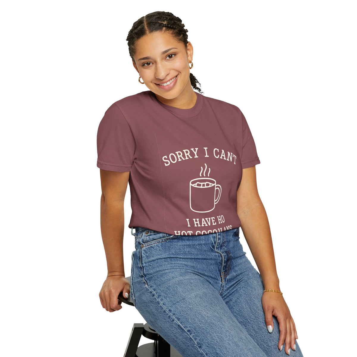 Hot Cocoa Plans T-Shirt — "Sorry I Can’t, I Have Hot Cocoa Plans" Cozy Graphic Tee - Trending Now - October 2026