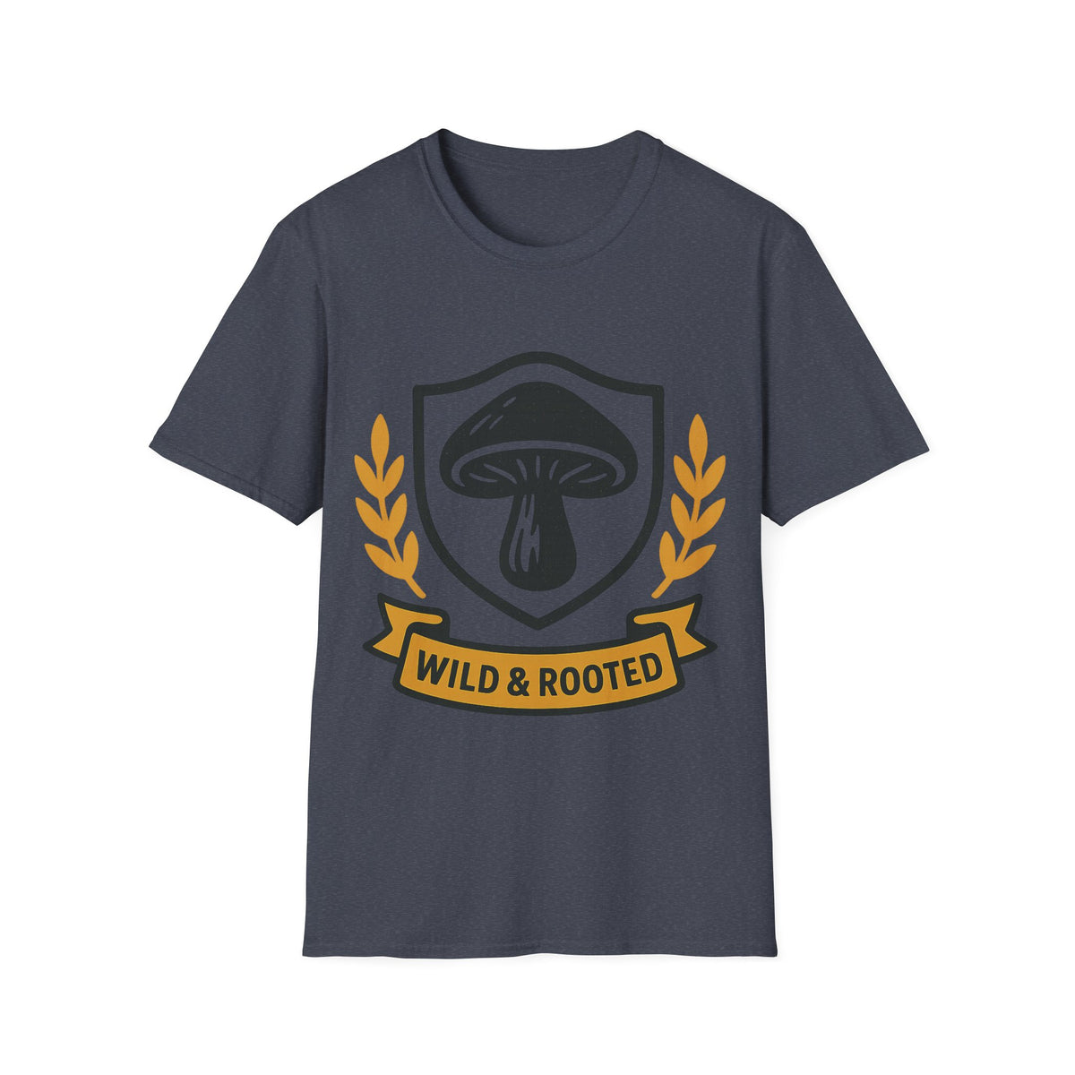 Crest Logo T-Shirt — Subtle Laurel Emblem Tee - Trending Now - September 2026
