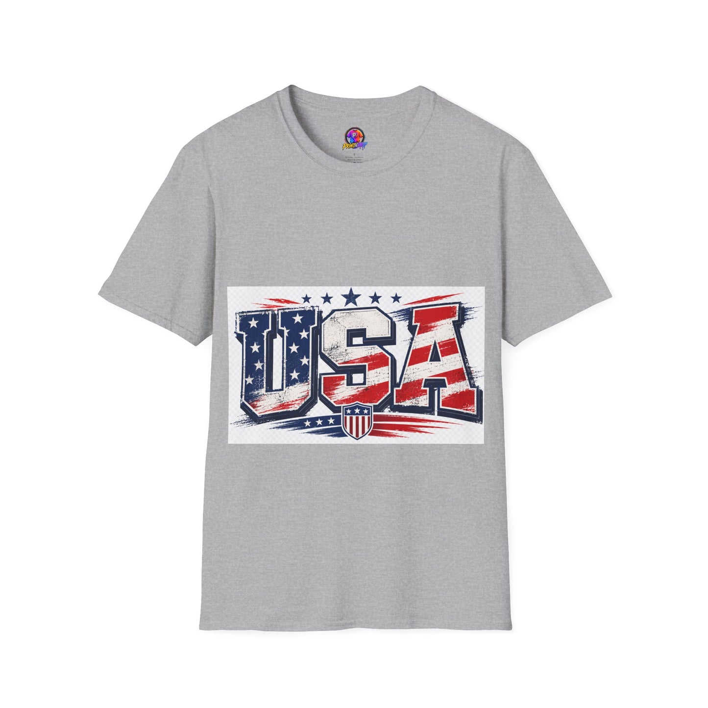 USA Flag Graphic T-Shirt — Patriotic American Pride Tee