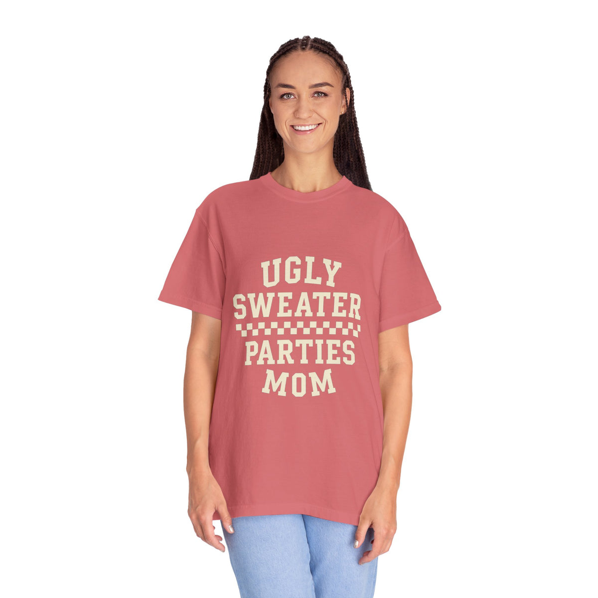 Ugly Sweater Parties Mom T-Shirt - Trending Now - October 2026