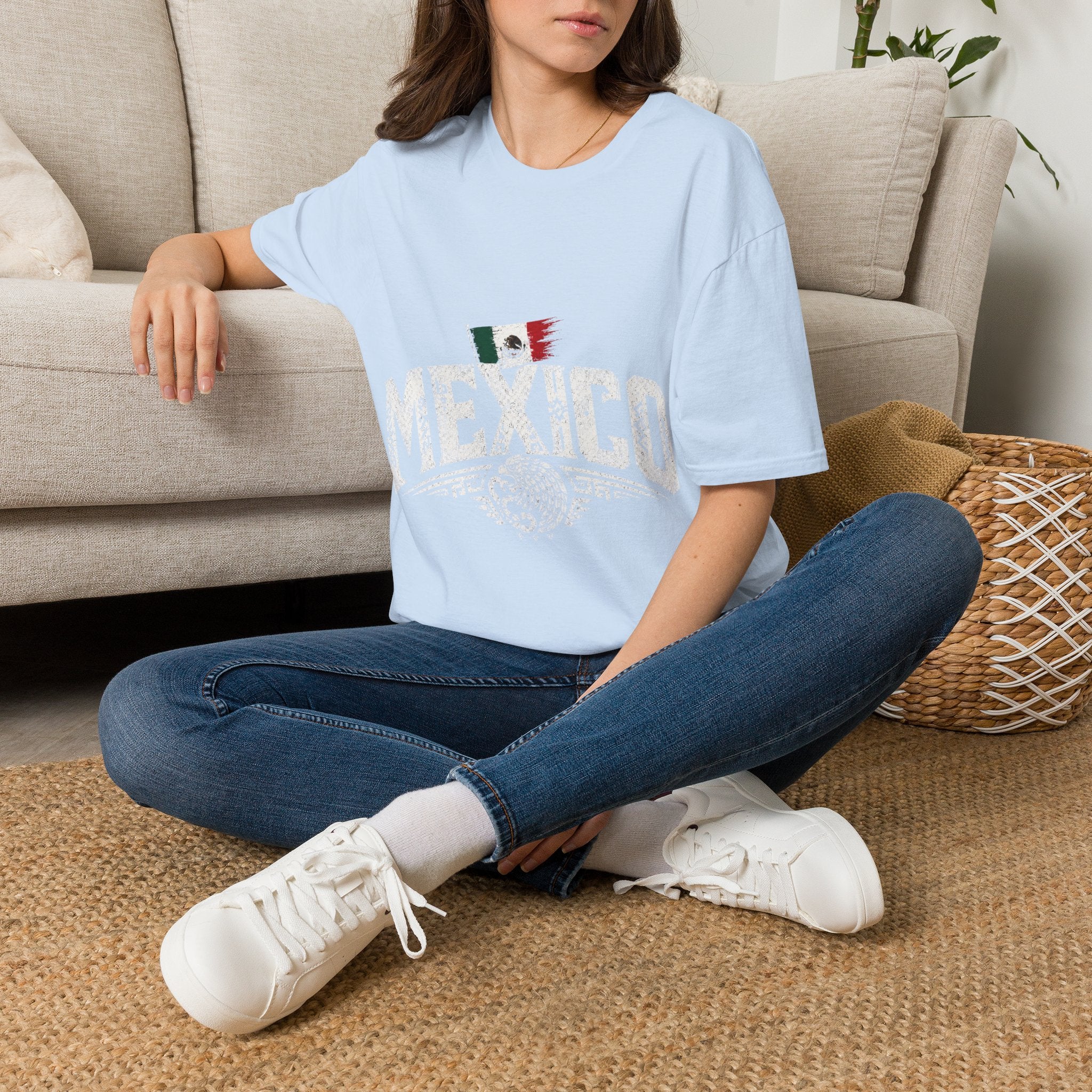Mexico Vintage Flag T-Shirt
