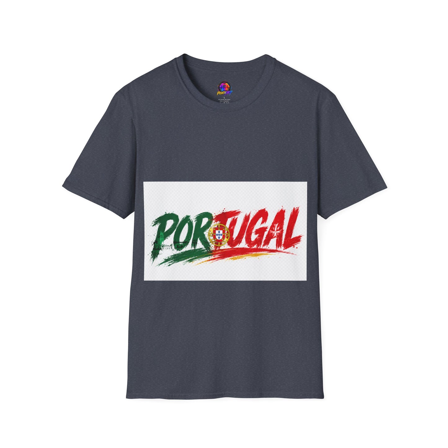Portugal Flag Script T-Shirt — Portuguese Pride Tee
