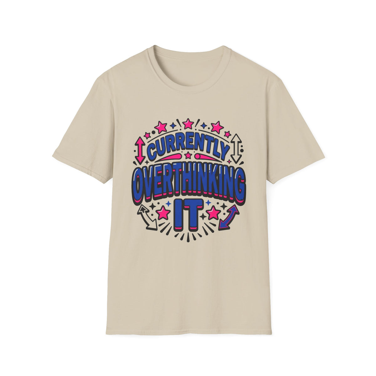Currently Celebrating T-Shirt — Retro Neon Festival Graphic Tee - Trending Now - August 2026