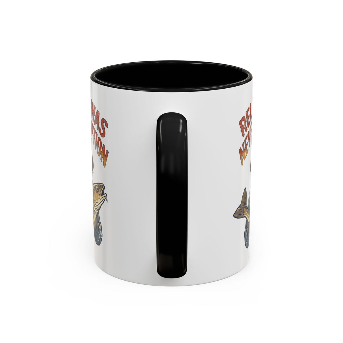 "Release Was Never An Option" Funny And Witty Accent Coffee Mug (11, 15oz)