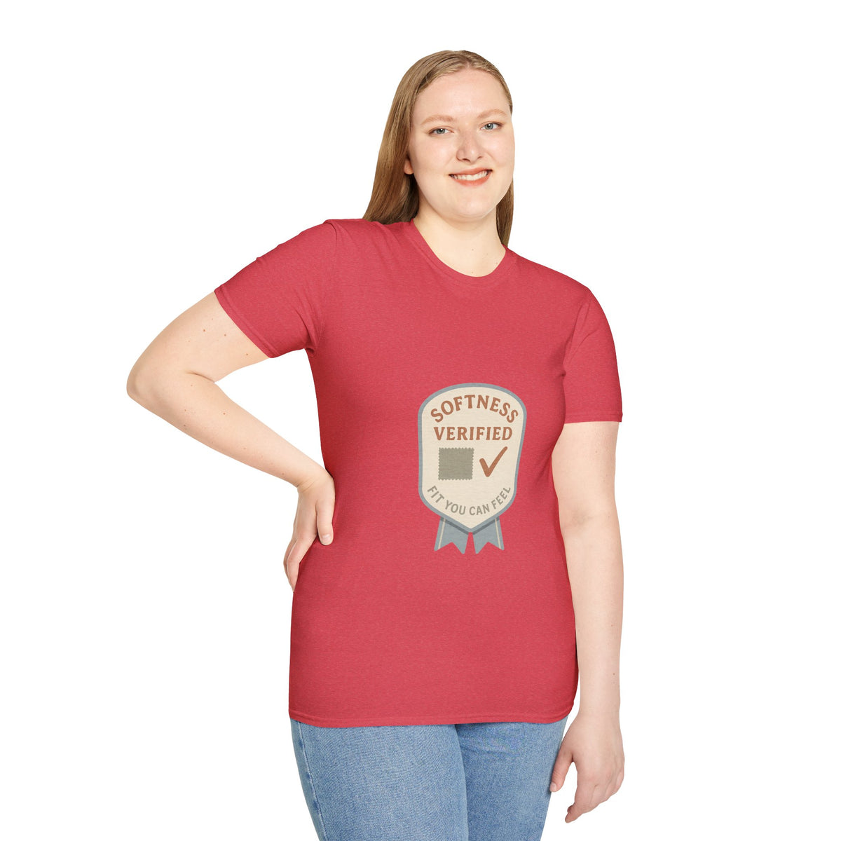 Softness Verified Badge T-Shirt — Cozy Comfort Graphic Tee - Trending Now - October 2026