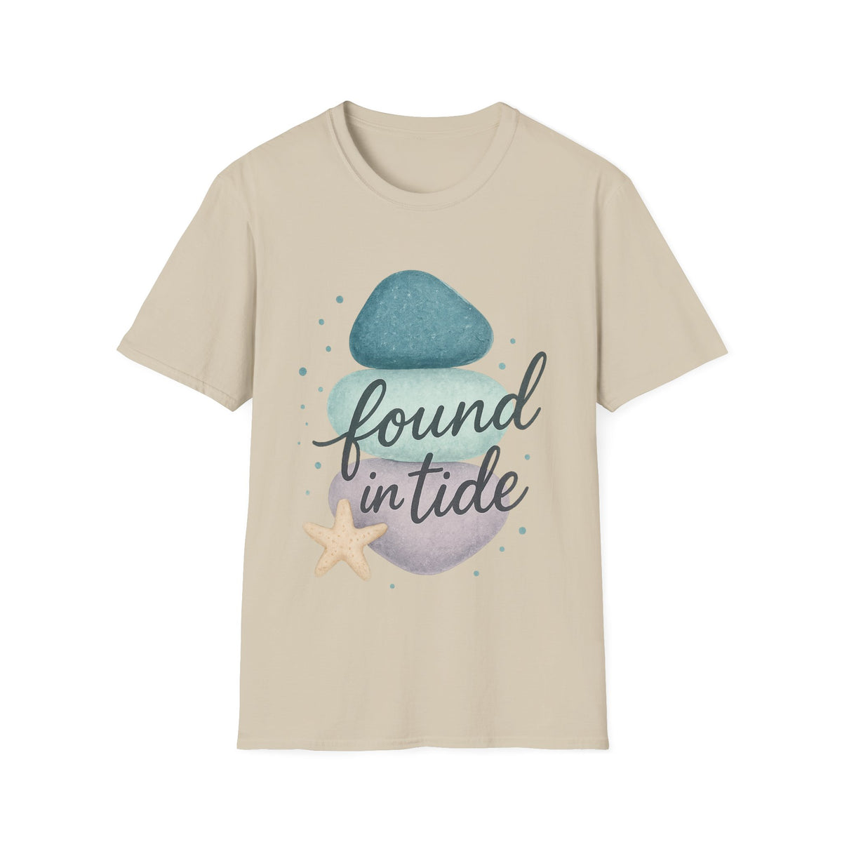 Found My Balance Beach Zen T-Shirt — Stacked Stones & Starfish Relaxation Tee - Trending Now - September 2026